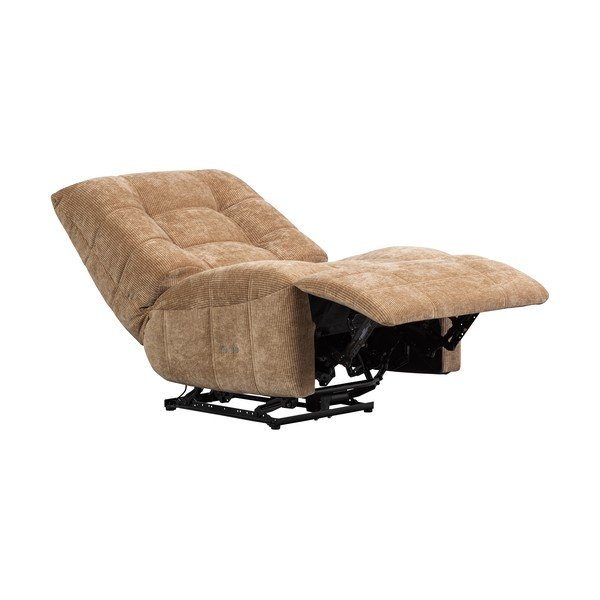 Světle hnědé polohovací manšestrové relaxační křeslo Hein – WOOOD-image-2