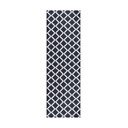 Černo-bílý běhoun Zala Living Elegance, 50 x 150 cm