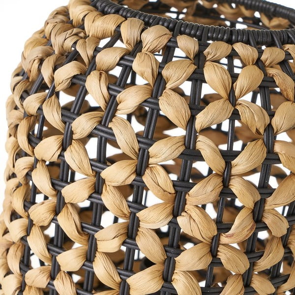 Černá přírodní stolní lampa (výška 30 cm) – Casa Selección-image-3