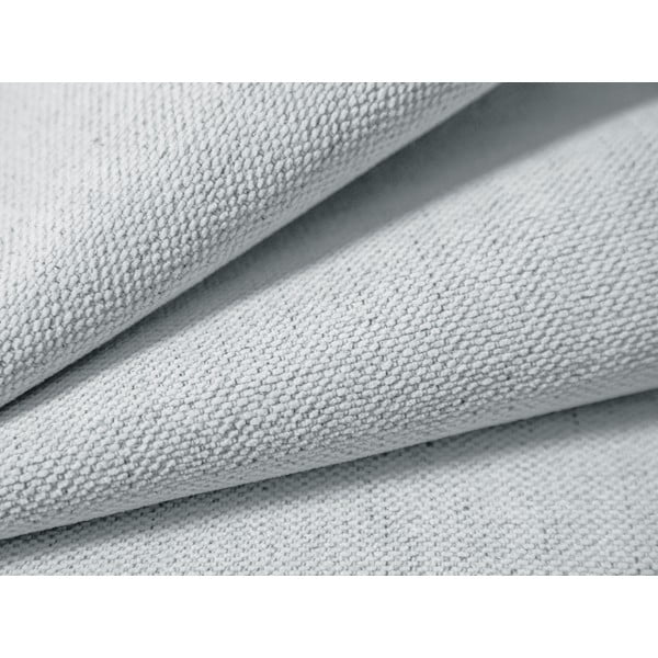 Světle šedá čalouněná dvoulůžková postel s úložným prostorem s roštem 140x200 cm Campi – Cosmopolitan Design-image-3