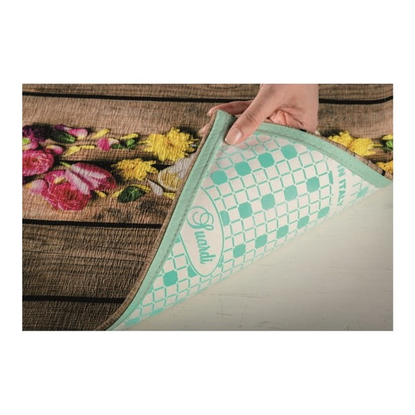 Vysoce odolný koberec Webtappeti Tulips, 58 x 80 cm-image-1