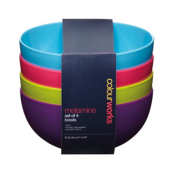 Sada 4 misek Kitchen Craft Colourworks, 15 cm-image-1