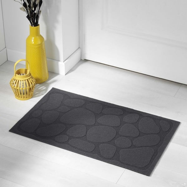 Rohožka 45x75 cm Graphite – douceur d'intérieur-image-1