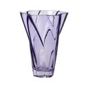 Fialová skleněná ručně vyrobená váza (výška 18 cm) Bloom – Hübsch