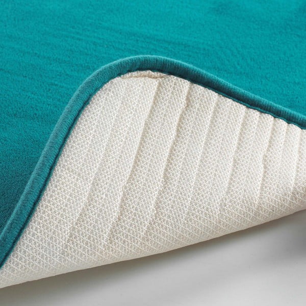 Modrá koupelnová předložka 50x120 cm Vitamine – douceur d'intérieur-image-4