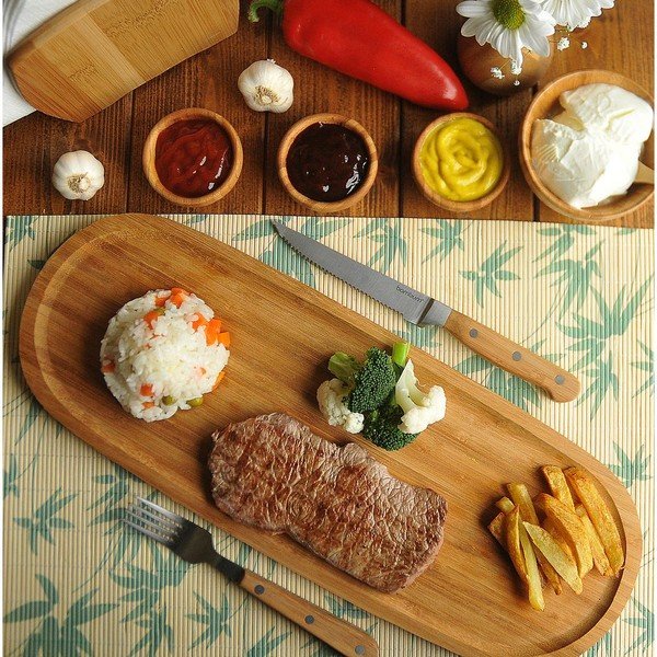 Sada 2 bambusových prostírání Bambum Servizio-image-1