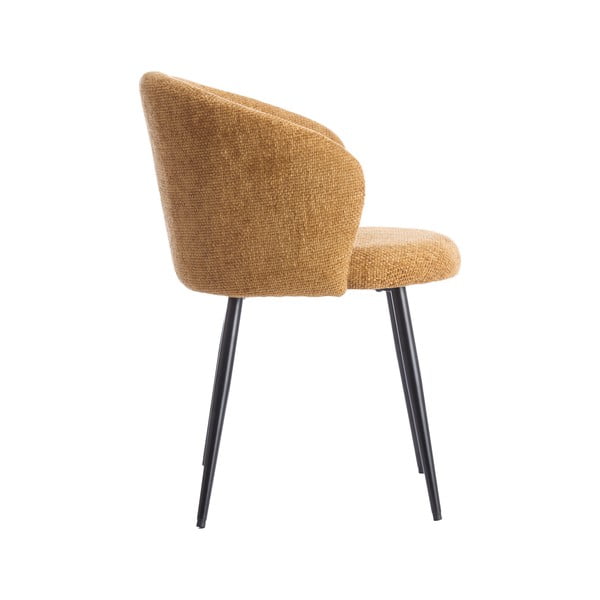 Okrově žlutá kovová jídelní křesla v sadě 2 ks Radaja – Light & Living-image-3