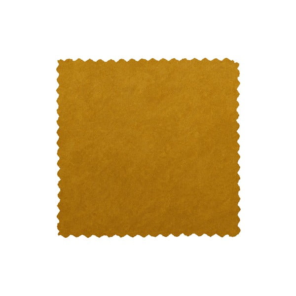 Hořčicový puf WOOOD Sara Low-image-2