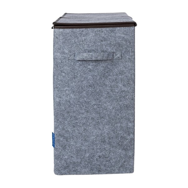 Šedo-hnědý dvojitý koš na prádlo Wenko Duo, 82 l-image-3