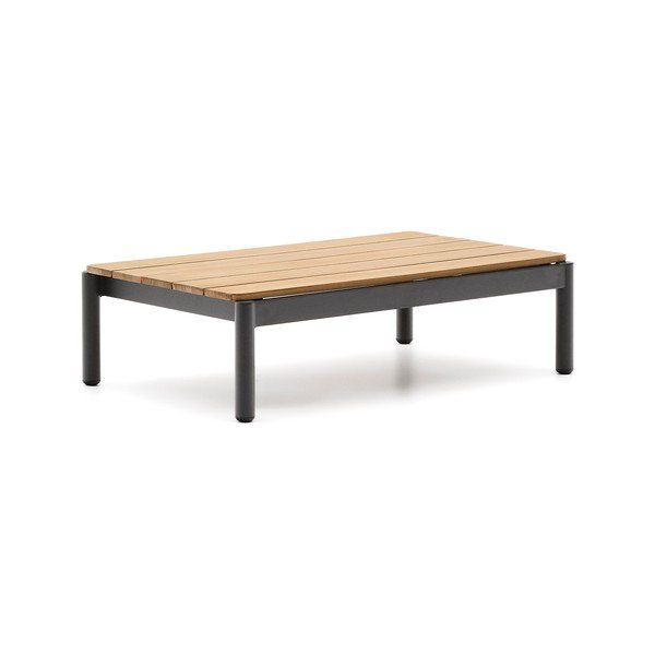 Zahradní konferenční stolek z teakového dřeva 57x91 cm Sorells – Kave Home