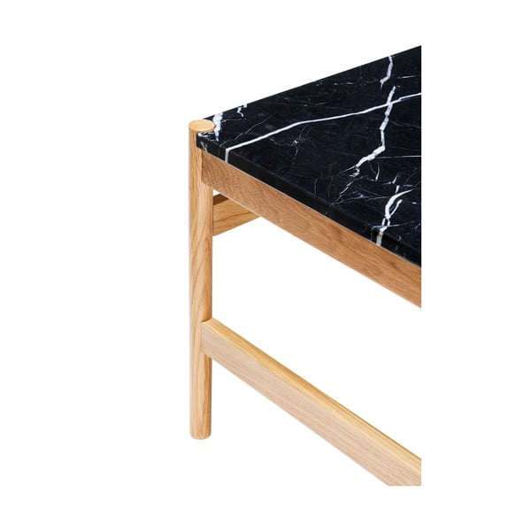 Mramorový odkládací stolek 40x60 cm Raw – Hübsch-image-3