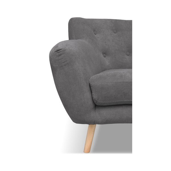 Šedá pohovka Cosmopolitan design London, 162 cm-image-3