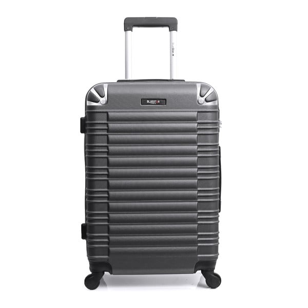 Tmavě šedý cestovní kufr na kolečkách Bluestar Lima, 60 l