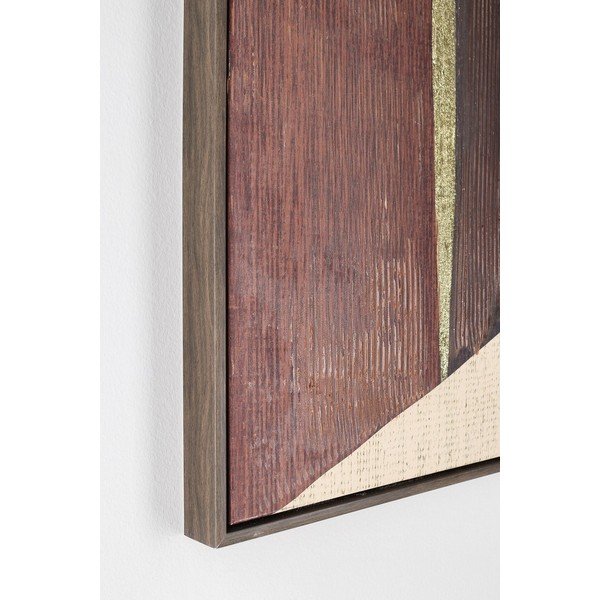 Tištěný/s ručně malovanými prvky obraz s rámem/na plátně 83x123 cm Gallery – Bizzotto-image-2