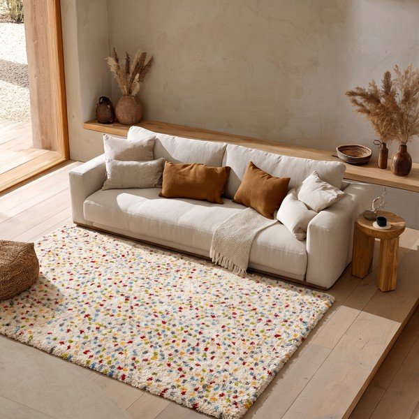 Béžový koberec Universal Kasbah Multi, 133 x 190 cm-image-1