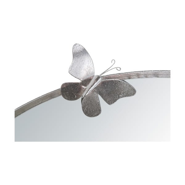 Nástěnné zrcadlo ve stříbrné barvě Mauro Ferretti Round Silver, ø 91 cm-image-4