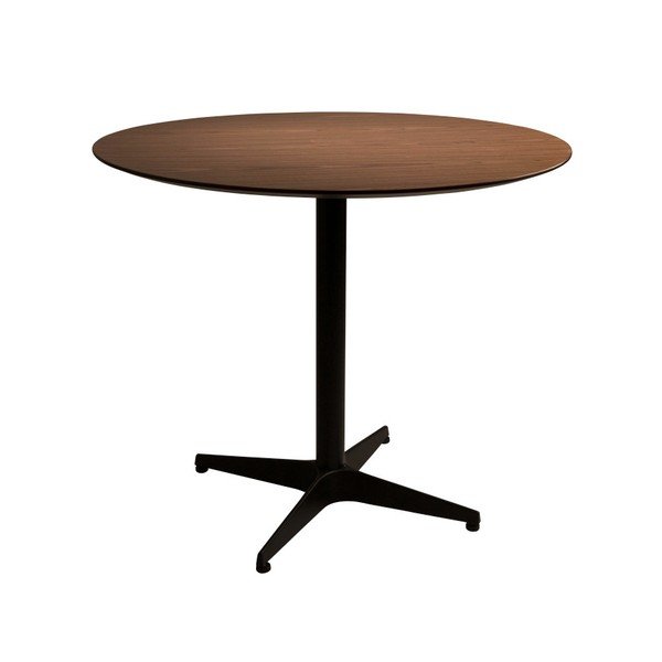 Stůl s černou ocelovou konstrukcí Dutchbone, ⌀ 75 cm