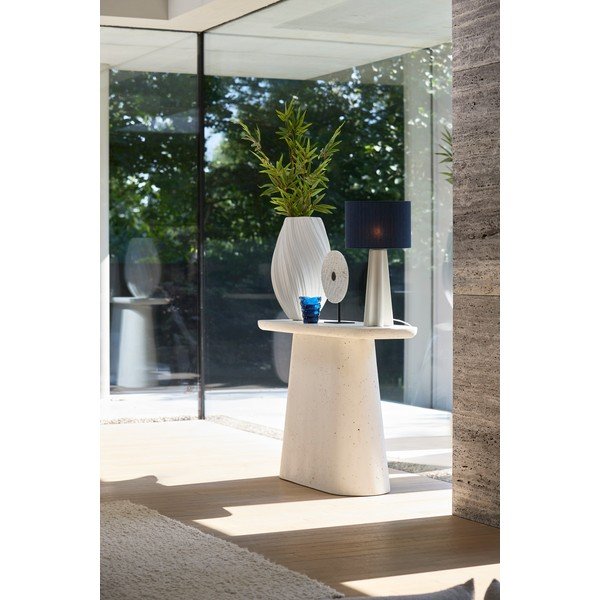 Bílý konzolový stolek 40x120 cm Hamura – Light & Living-image-1