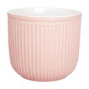 Růžový keramický květináč Green Gate Alice, ø 14 cm