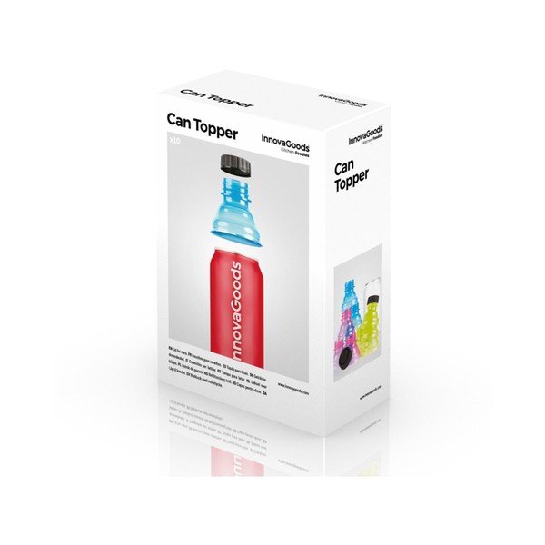 Sada 10 nástavců na pití z plechovky InnovaGoods-image-4