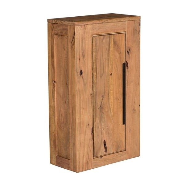 Nástěnná koupelnová skříňka  z akáciového dřeva Woodking Wellington