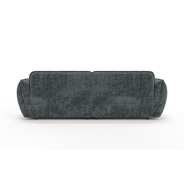 Tmavě šedá žinylková pohovka s lenoškou 252 cm Nelia Big – Ropez-image-4