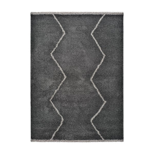 Černý koberec Universal Kasbah Sharp, 160 x 230 cm