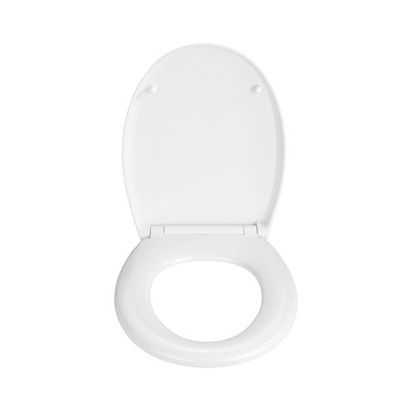 Bílé WC sedátko z duroplastu Wenko Furlo-image-1