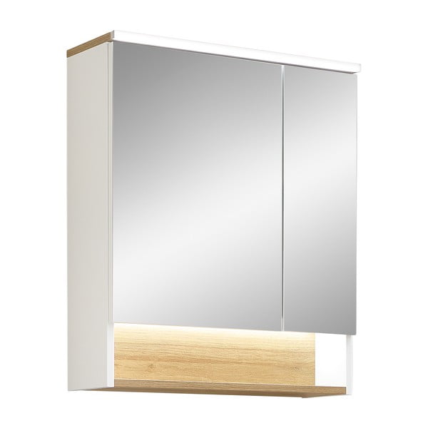 Bílá koupelnová skříňka 72x60 cm Quickset 383 – Pelipal-image-2
