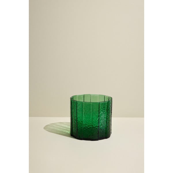 Skleněná ručně vyrobená váza Emerald – Hübsch-image-2