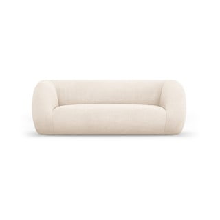 Krémová pohovka z textilie bouclé 210 cm Essen – Cosmopolitan Design