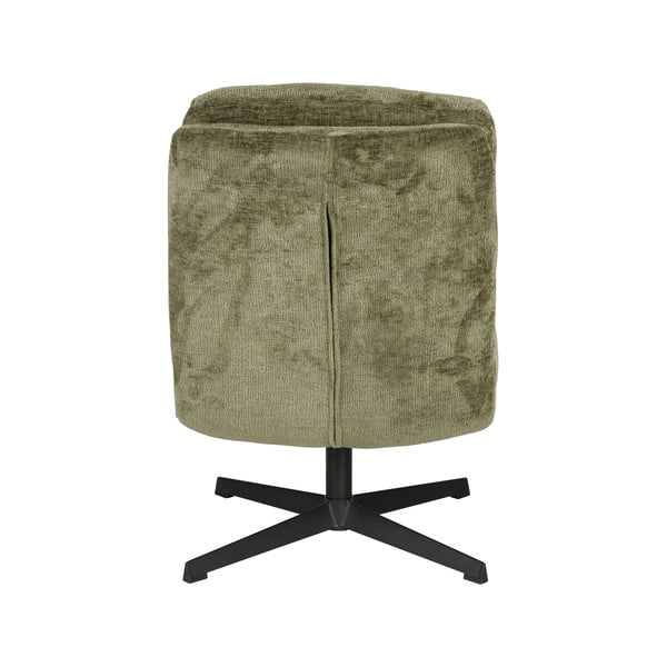 Zelené otočné křeslo Kai – White Label-image-4