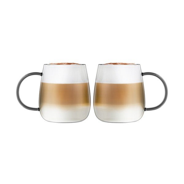 Hrnky na cappuccino v sadě 2 ks 400 ml Bolla – Vialli Design