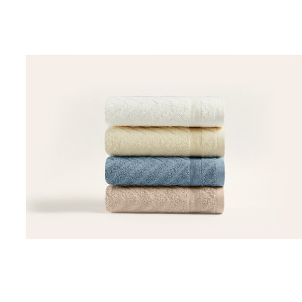 Bavlněné ručníky v sadě 4 ks 90x50 cm - Foutastic
