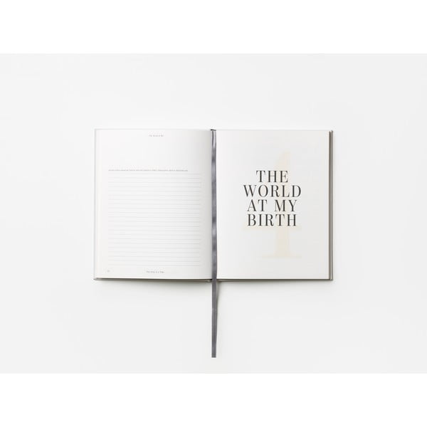 Deník pro miminko 64 str. One Step at a Time: A Book About the First Time in My Life – Printworks-image-3