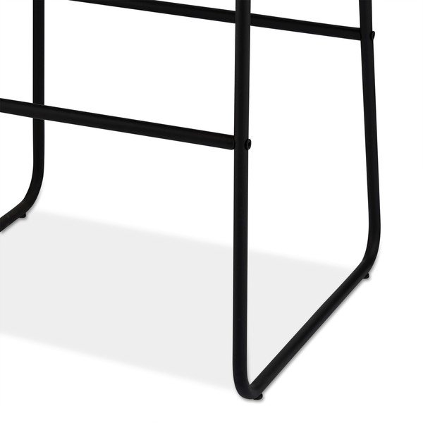 Sada 2 barových tmavě hnědých židlí Furnhouse Indiana-image-2