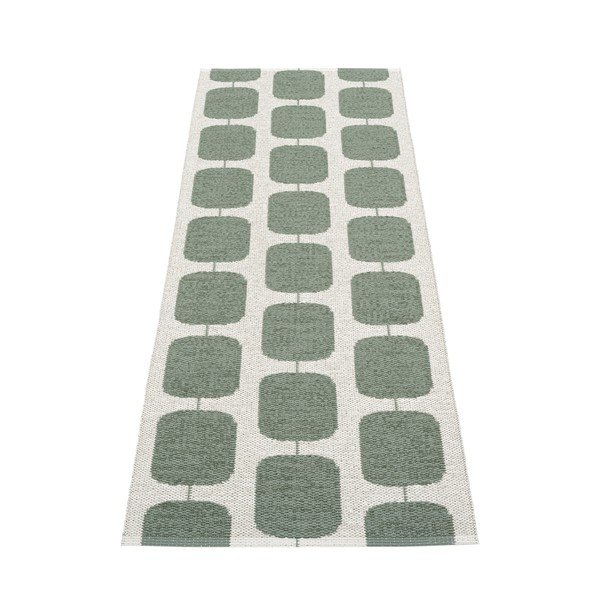 Zeleno-krémový vnitřní a venkovní běhoun 70x200 cm Sten Army – Pappelina-image-2