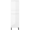 Bílá vysoká koupelnová skříňka 34x120 cm Salinas - Germania