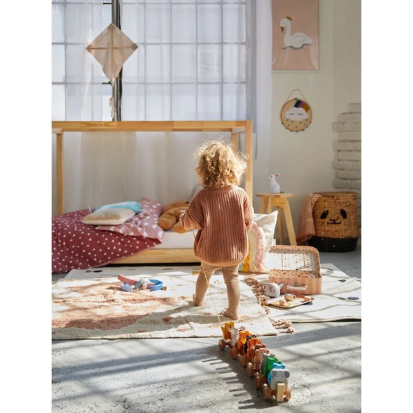 Nástěnný plakát v bílém rámu Bloomingville Mini Xander Swan, 45 x 65 cm-image-1