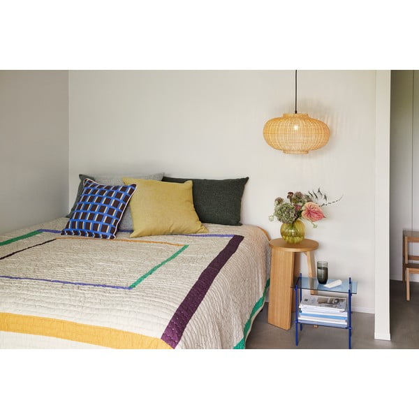 Závěsné svítidlo v přírodní barvě ø 45 cm Chand – Hübsch-image-4