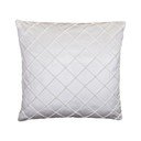 Smetanově bílý polštář JAHU Alfa, 45 x 45 cm
