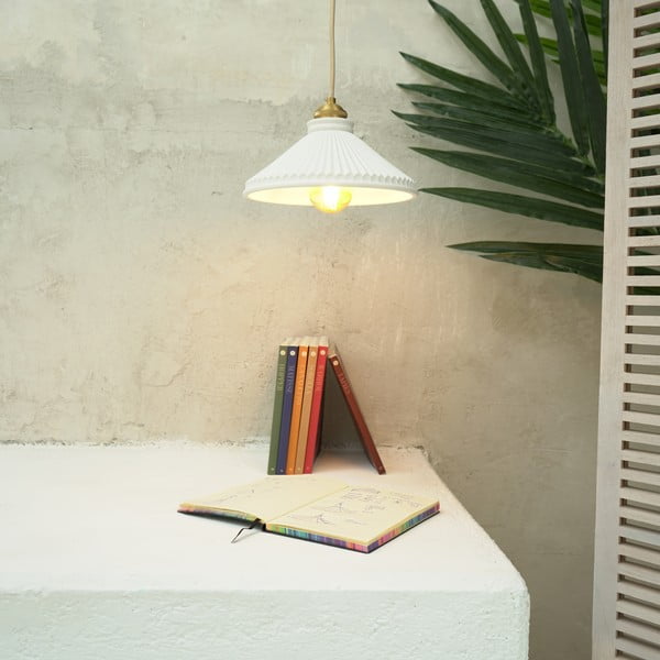 Bílé závěsné svítidlo SULION Elena, výška 150 cm-image-1