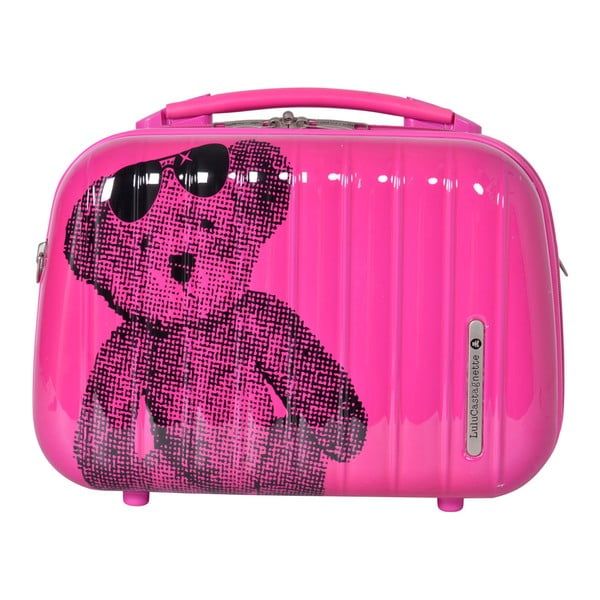 Růžový příruční kufr LULU CASTAGNETTE Full, 17 l