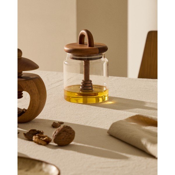 Skleněná dóza na med Nukha – Kave Home-image-1