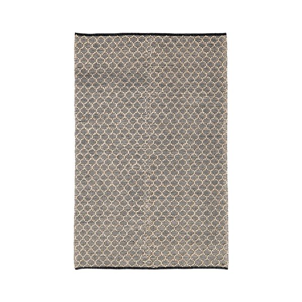 Černý/v přírodní barvě vnitřní a venkovní koberec 160x230 cm Dhawan – Bizzotto