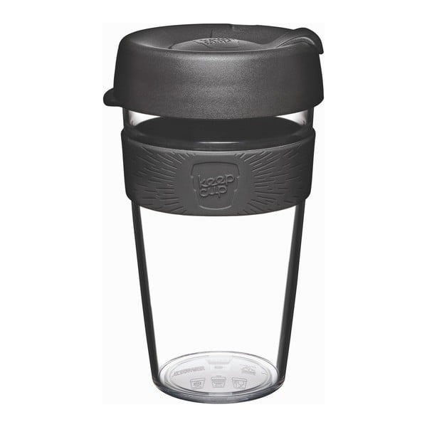 Cestovní hrnek s víčkem KeepCup Clear Edition Origin, 454 ml