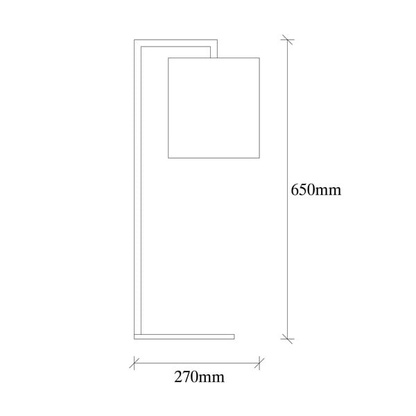 Černo-béžová stolní lampa Opviq lights Profil-image-3