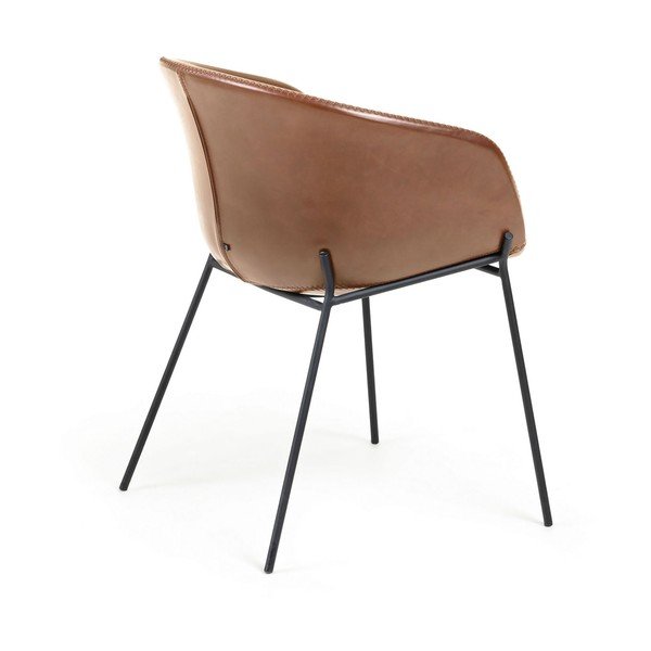 Hnědé křeslo Kave Home Zadine-image-3