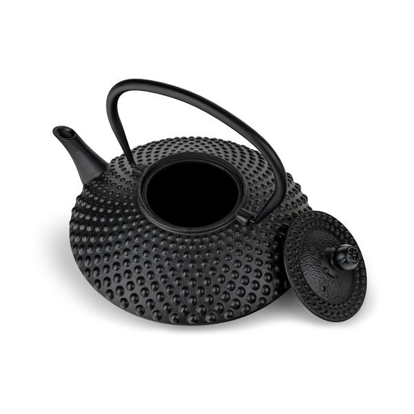 Černá konvice na čaj z litiny se sítkem 1,25 l Xilin – Bredemeijer-image-3