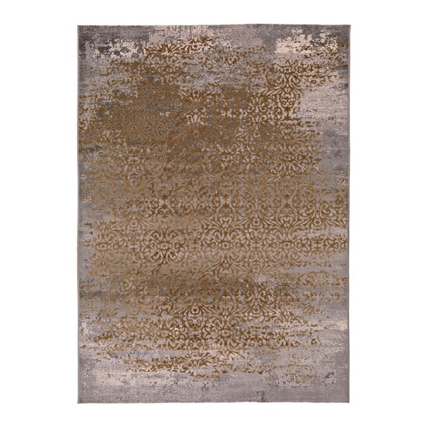 Šedo-zlatý koberec Universal Danna Gold, 140 x 200 cm